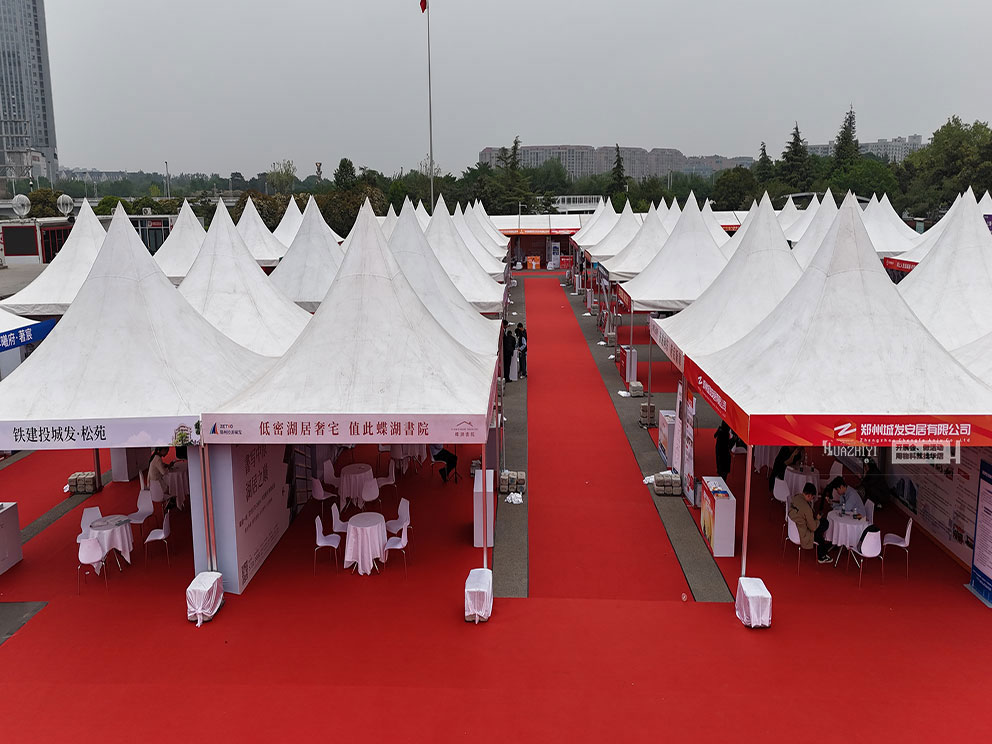 鋁合金四角尖頂篷房租賃3*3 5*5規(guī)格齊全